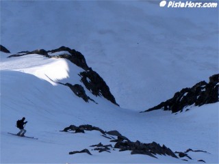 rocher blanc north west couloir variant