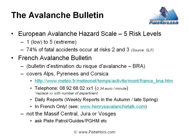 The Avalanche Bulletin