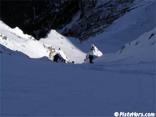 Barlet couloir north east