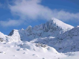 bulgaria mountains winter