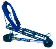 ski touring attachment for piste skis