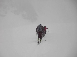 climbing le Chardonnet