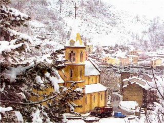 corsica under November snow