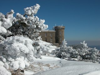 Mont Aigoual in Winter