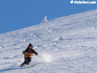 powder skiing December 2005 Vercors