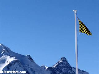 avalanche warning flag