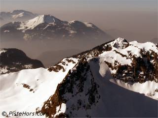 smog in the alps