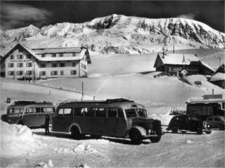 Parking and hotel Belle Alpe
