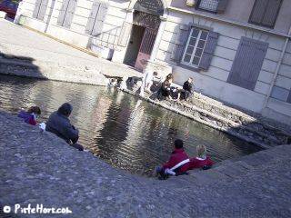 Hot Baths at Ax-les-Thermes