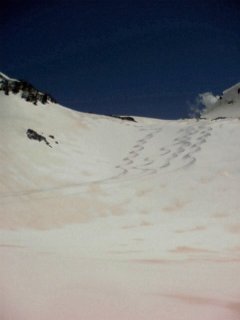 Powder in May, with a bit of Sahara Sand
