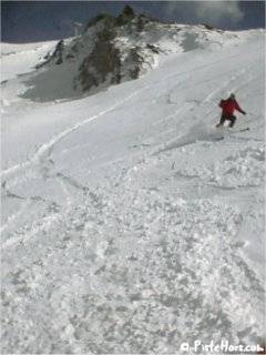 off piste powder skiing